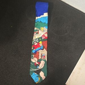 Colorful Silk Popeye's Revenge Necktie